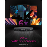 ICY BOX IB-DK7401-CU31 17-in-1 dockingstation Zwart