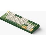 Iqunix F97 Camping Wireless Mechanical Keyboard Groen, US lay-out (QWERTY), IQUNIX Moonstone Turbo, 96%, RGB leds, Hot-swappable, PBT, 2.4GHz | Bluetooth 5.1 | USB-C