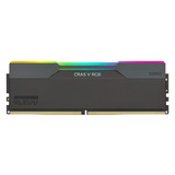 KLEVV CRAS V RGB 32 GB DDR5-6000 (2x 16 GB) werkgeheugen Zwart, KD5AGUA80-60A300G, XMP, EXPO