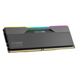 KLEVV CRAS V RGB 32 GB DDR5-6000 (2x 16 GB) werkgeheugen Zwart, KD5AGUA80-60A300G, XMP, EXPO