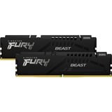 Kingston FURY Beast 16 GB DDR5-5600 (2x 8 GB) werkgeheugen Zwart, KF556C36BBEK2-16, EXPO