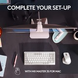 Logitech MX Mechanical Mini voor Mac, toetsenbord Lichtgrijs, US lay-out, Cherry MX-Technologie
