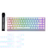 MCHOSE Ace 68 Hall Effect Magnetic Switch Gaming Keyboard Wit, US lay-out, 60%, RGB, Hot swap, USB-C, Hall Effect Sensor