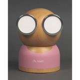 Mr. Watt GoggleLamp - Glow Pink verlichting Roze/houtkleur