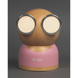 Mr. Watt GoggleLamp - Glow Pink verlichting Roze/houtkleur
