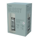 Mysoda Glassy Pigeon bruiswatertoestel Lichtgrijs, Excl. CO2-gascilinder - met glazen en PET fles