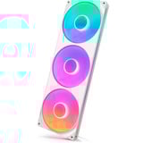NZXT F420 RGB CORE case fans Wit, 3 stuks, 420 x 140 x 26 mm