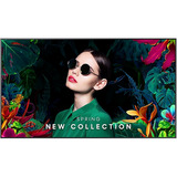 Samsung QMC Standalone Signage LH98QMCEBGCXEN 98" 4K Ultra HD Public Display Zwart, HDMI, DisplayPort, LAN, Wifi