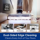 Tineco Floor One S7 Steam 4-in-1 apparaat nat- en droogzuiger Wit/zwart, Stofzuigt, dweilt, stoomt en droogt | smart | oplaadbaar