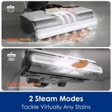 Tineco Floor One S7 Steam 4-in-1 apparaat nat- en droogzuiger Wit/zwart, Stofzuigt, dweilt, stoomt en droogt | smart | oplaadbaar