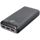 VEGER L30 powerbank 30.000 mAh Zwart