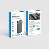 VEGER L30 powerbank 30.000 mAh Zwart
