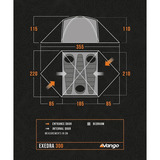 Vango Exedra 300 tent Donkergroen