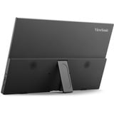 ViewSonic VA1650 Lichtgewicht draagbare monitor 16" Zwart, 1x HDMI