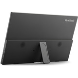 ViewSonic VA1650 Lichtgewicht draagbare monitor 16"  Zwart, 1x HDMI, USB-C