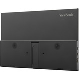 ViewSonic VA1650 Lichtgewicht draagbare monitor 16"  Zwart, 1x HDMI, USB-C