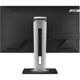 ViewSonic VG2748A-2 Frameless monitor 27" Zwart (mat)/zilver, 1x DisplayPort, 1x HDMI, 1x VGA, 4x USB-A