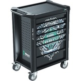 Wera 9700 Tool Rebel werkplaatswagen 1, 78‑delig gereedschapswagen Zwart