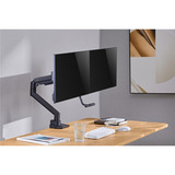 goobay Dual Monitor Mount Office monitorarm Zwart