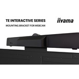 iiyama ProLite TE8615A-B2AG 85.6" 4K Ultra HD Public Display Zwart, HDMI, DisplayPort, USB-C, Audio, LAN, WiFi-6E, Bluetooth 5.0, Touch