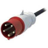 APC APDU10350SM - Switched & Metered-by-Outlet, 0U, 32A, 400V Zwart, (24x) C13/15 + (24x) C13/15/19/21, IEC60309 32A 3Fase stekker