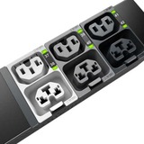 APC APDU10350SM - Switched & Metered-by-Outlet, 0U, 32A, 400V Zwart, (24x) C13/15 + (24x) C13/15/19/21, IEC60309 32A 3Fase stekker
