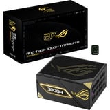 ASUS ROG Thor Titanium III Edition 20 (ROG Equalizer) modulaire 3000 watt voeding  Zwart, 4x 12V-2x6, 3x PCIe