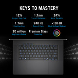 ASUS ROG Zephyrus G16 GA605KM-QR010W 16"  Copilot+ gaming laptop Grijs | Ryzen AI 7 350 | RTX 5060 | 32 GB | 1 TB SSD | 240 Hz