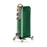 Ariete Vintage groene olieradiator 7-elementen Groen, 1500 Watt, 3 standen