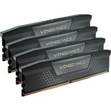 Corsair 96 GB DDR5-6000 (4x 24 GB) Quad-Kit werkgeheugen Zwart, CMK96GX5M4B6000C30, Vengeance, XMP 3.0