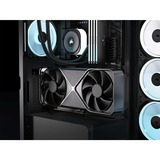 Corsair FRAME 4500X LX-R RGB LINK midi tower behuizing Zwart | 2x USB-A | 1x USB-C | Tempered Glass
