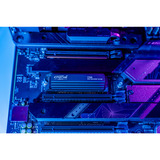 Crucial T705 1 TB SSD Zwart, PCIe 5.0 x4, NVMe 2.0, M.2 2280, Incl. heatsink