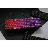 Ducky One 3 Aura, toetsenbord Zwart, US lay-out, Cherry MX Silent Red, ABS Double Shot, hot swap