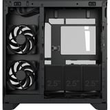 Fractal Design Pop 2 Vision midi tower behuizing Zwart | 1x USB-A | 1x USB-C | Tempered Glass