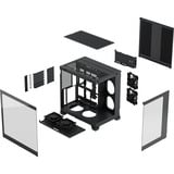 Fractal Design Pop 2 Vision midi tower behuizing Zwart | 1x USB-A | 1x USB-C | Tempered Glass
