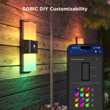 Govee Smart Outdoor Wall light verlichting 2700-6500K, Matter