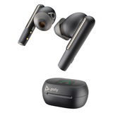 HP Poly Voyager Free 60+ UC M Carbon Black Earbuds  headset Zwart, Incl. BT700 USB-C-adapter + oplaadcase met touchscreen
