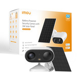 Imou Cell Go Full color Kit beveiligingscamera Wit, 100% Draadloos, met zonnepaneel