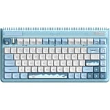 Iqunix OG80 Wintertide Wireless Mechanical Keyboard Lichtblauw, US lay-out (QWERTY), IQUNIX Moonstone Turbo, 80% (TKL)	, RGB leds, Hot-swappable, PBT, 2.4GHz | Bluetooth 5.1 | USB-C