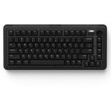 Iqunix ZX75 Dark Side Wireless Mechanical Keyboard, gaming toetsenbord Zwart, US lay-out, Gateron Brown, RGB leds, 75%, Hot-swappable, Double-shot PBT, 2.4GHz | Bluetooth 5.1 | USB-C