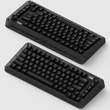 Iqunix ZX75 Dark Side Wireless Mechanical Keyboard, gaming toetsenbord Zwart, US lay-out, Gateron Brown, RGB leds, 75%, Hot-swappable, Double-shot PBT, 2.4GHz | Bluetooth 5.1 | USB-C