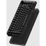 Iqunix ZX75 Dark Side Wireless Mechanical Keyboard, gaming toetsenbord Zwart, US lay-out, Gateron Brown, RGB leds, 75%, Hot-swappable, Double-shot PBT, 2.4GHz | Bluetooth 5.1 | USB-C