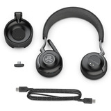 JLab Epic Work ANC Wireless On-Ear Headset   Zwart, USB-C / Bluetooth