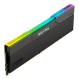 KLEVV 64 GB DDR5-6000 (2x 32 GB) Kit werkgeheugen Zwart, KD5BGUA80-60A300G, CRAS V RGB, XMP 3.0, EXPO