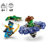 LEGO NINJAGO - Nya vs. mutatiemonster in spinner Constructiespeelgoed 71849