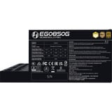 Lian Li EDGE GOLD 850 modulaire 850 watt voeding  Zwart, 1x 12V-2x6, 4x PCIe