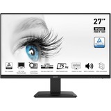 MSI Pro MP273QV 27" monitor Zwart, 2x HDMI, DisplayPort, Sound
