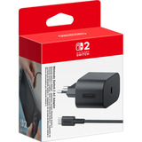 Nintendo Switch 2 AC adapter voedingseenheid Zwart