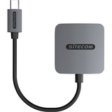 Sitecom USB-C kaartlezer UHS-I (104MB/s) Grijs