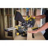 Stanley 1500W 216mm Afkort- en verstekzaag met zaagtafel Geel/zwart